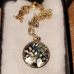 18" Tree of life necklace